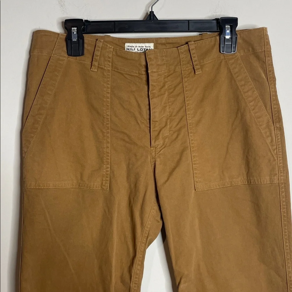 Nili Lotan | Women’s Jenna Raw Hem Ankle Pants Size 6
